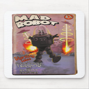 Mad Robot Pulp Cover Mousepad Musmatta