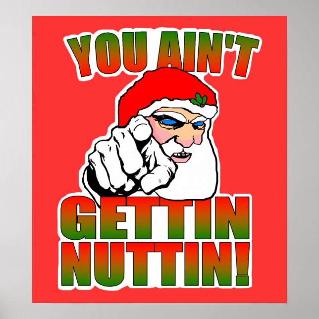 Mad Santa Poster (Framsidan)