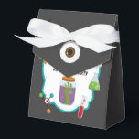 Mad Science Födelsedagsfest Guest Favor Presentaskar<br><div class="desc">Anpassade till dina specifikationer. Kredit till DreAmLoft.</div>