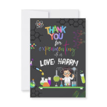 Mad Science-Födelsedagsfesten tack vare ditt kort