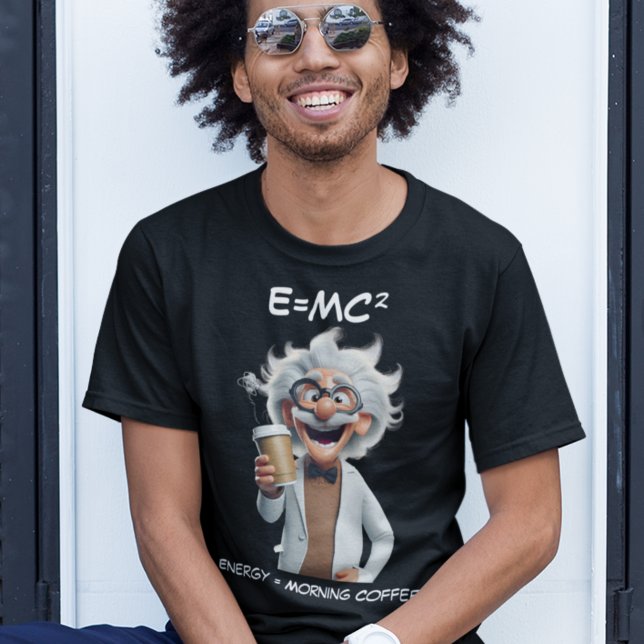 Mad Scientist Coffee T Shirt (Skapare uppladdad)