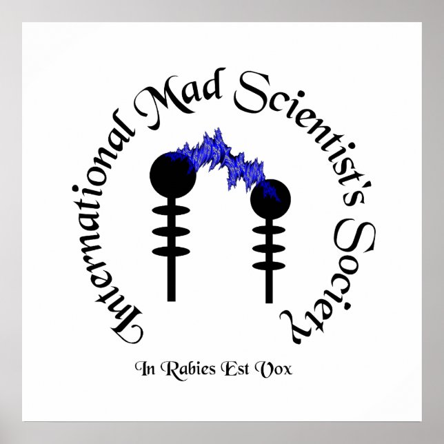 Mad Scientist Poster (Framsidan)