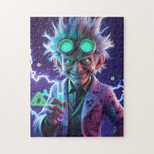 Mad Scientist Puzzle - Humous Lab Jigszawa Pussel
