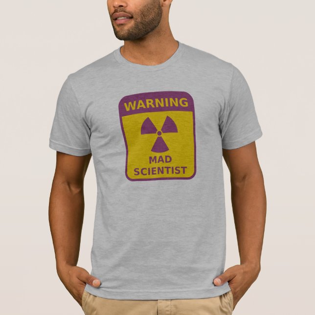 Mad Scientist T-Shirt (Framsida)