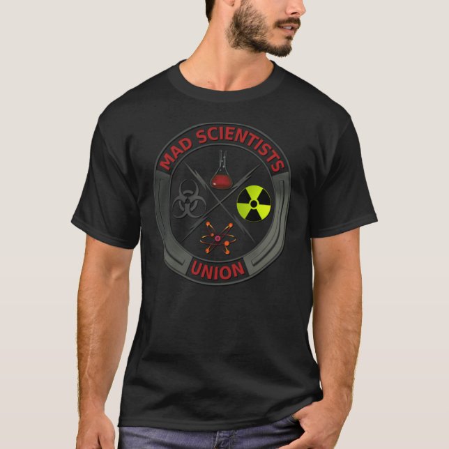 Mad Scientist Union Logotyp Essential T-Shirt (Framsida)