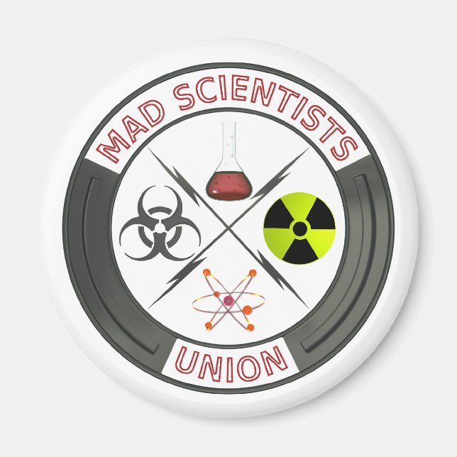 Mad Scientist Union Magnet (Framsidan)