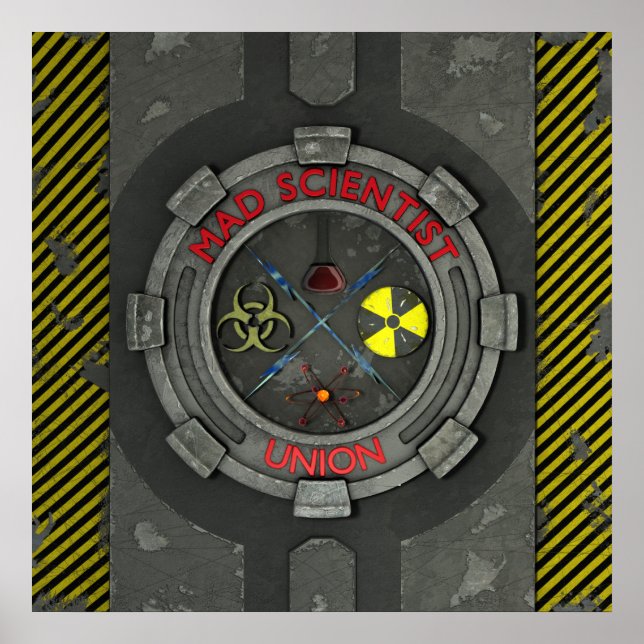 Mad Scientist Union Poster (Framsidan)