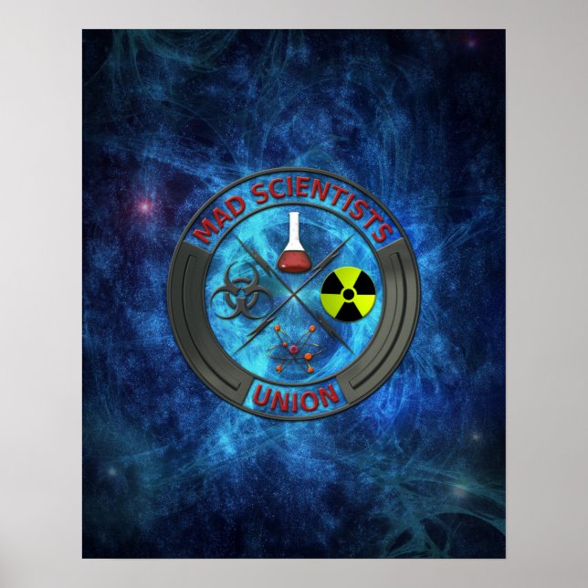 Mad Scientist Union Poster (Framsidan)