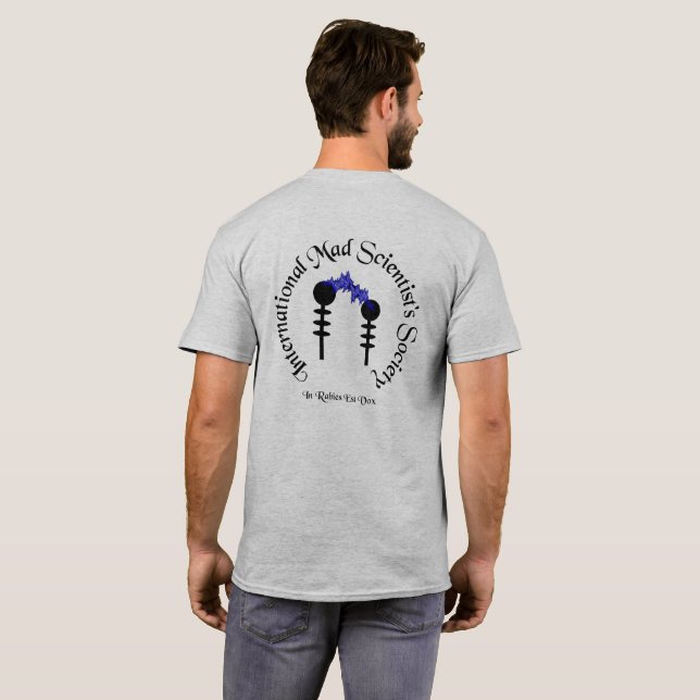 Mad Scientist's Society T-shirt (Hel baksida)