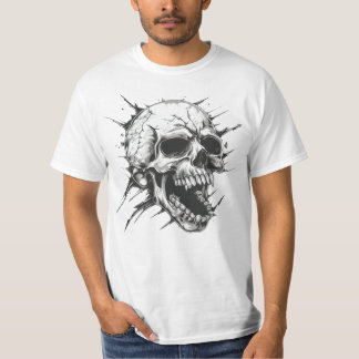 Mad Skull T Shirt
