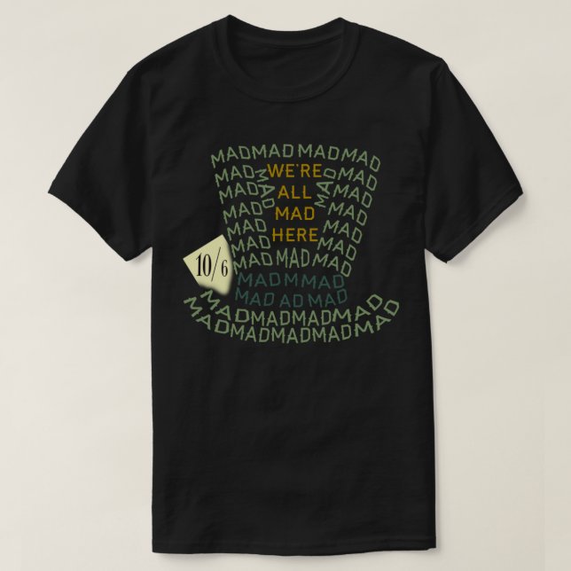 Mad som Hatter Essential T-Shirt (Design framsida)