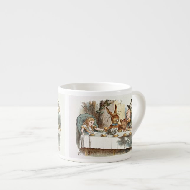 Mad Tea Party Espressomugg (Framsida höger)