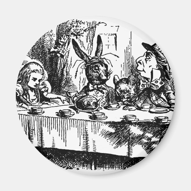 Mad Tea Party Magnet (Framsidan)