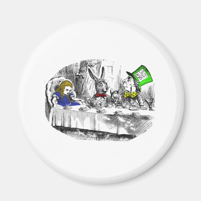 Mad Tea Party Magnet (Framsidan)