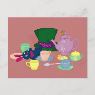 Mad Tea Party vykort