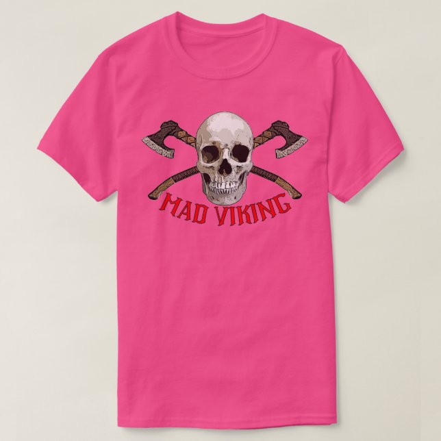 Mad Viking T Shirt (Design framsida)