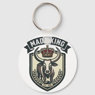 MADA KING | Malagasy Zebu Madagascar Nyckelring