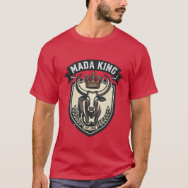 MADA KING | Malagasy Zebu Madagascar T-Shirt