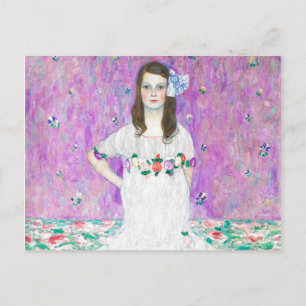 Mada Primavesi av Gustav Klimt Painting Artwork Vykort
