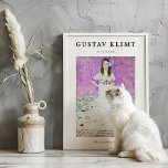 Mada Primavesi av Gustav Klimt Vintage Art nouveau Poster<br><div class="desc">Den här fängslande poster fångar det väsentliga i Gustav Klimts mästerverk i Art nouveau,  "Porträtt i Mäda Primavesi". Lägg dig i de känsliga motiven för blommigten som definierar Klimts ikoniska stil. Ta en liten bit Viennese elegance till ditt hem med den här vintage-inspirerade poster.</div>