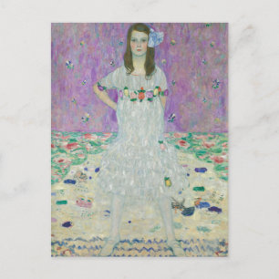 Mäda Primavesi av Gustav Klimt Vykort
