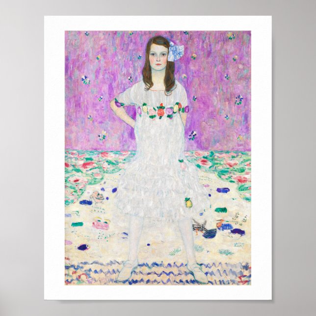 MÄDA PRIMAVESI BY GUSTAV KLIMT POSTER 1912-13 (Framsidan)