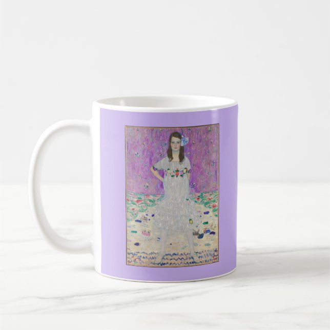 Mada Primavesi Gustav Klimt Art Kaffemugg (Vänster)