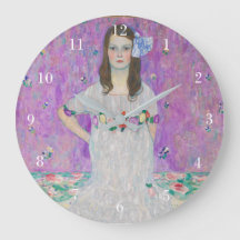 Mada Primavesi Gustav Klimt Lila Girl Girl Porträt