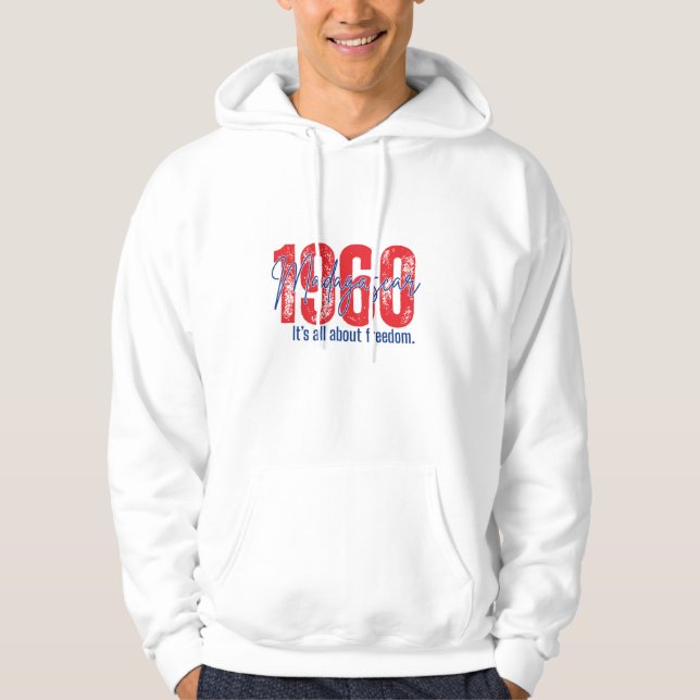Madagascar 1960 Independence Day - Freedom Hoodie (Framsida)