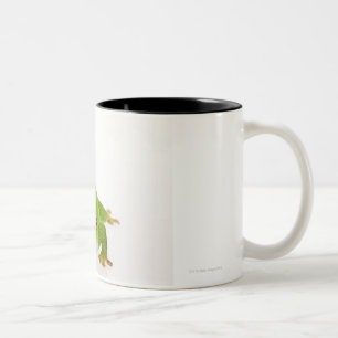 Madagascar daggecko (den Phelsuma Två-Tonad Mugg