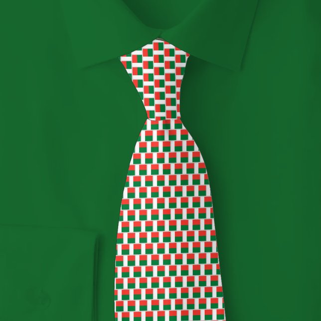 Madagascar Flag Brick Pattern Slips (Skapare uppladdad)