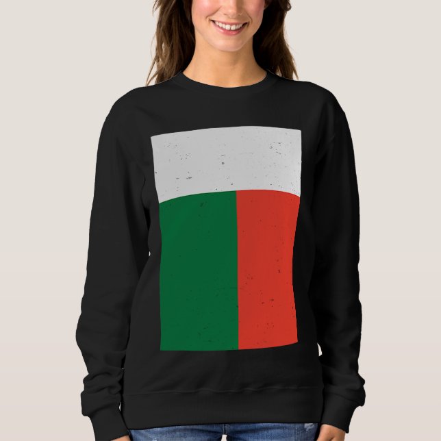 Madagascar Flag Malagasy Pride T Shirt (Framsida)