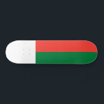 Madagascar Flag Mini Skateboard Bräda 18,5 Cm<br><div class="desc">Patriotic flag of Madagascar.</div>