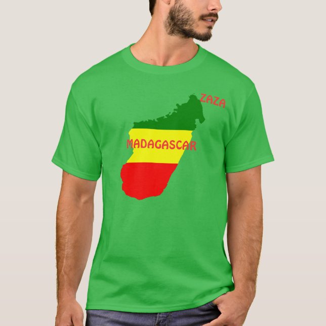 MADAGASCAR RASTA T-SHIRT (Framsida)