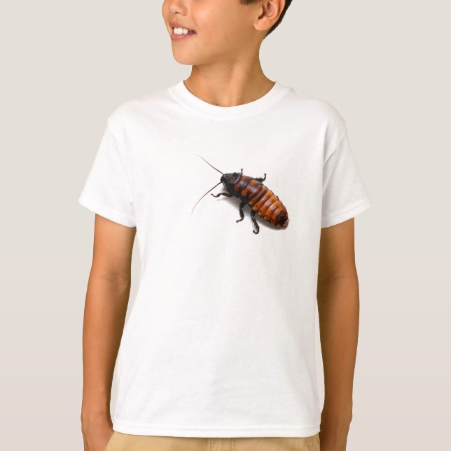 Madagascar som väser kackerlackan tee (Framsida)