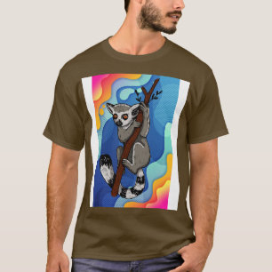 Madagascar Zoo Animal Lemur T Shirt