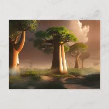 Madagaskar Baobab Forest Fantasy
