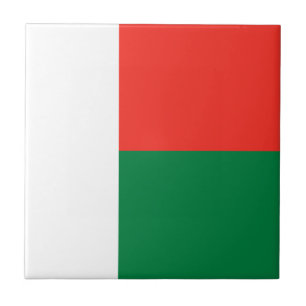 Madagaskar Flagga Keramisk Kakel