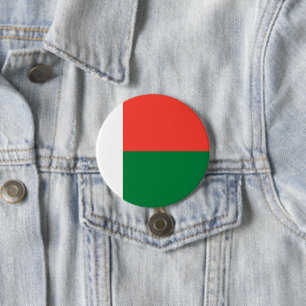 Madagaskar flagga knapp