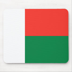 Madagaskar Flagga Mousepad Musmatta