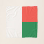 Madagaskar Flagga Sjal<br><div class="desc">Patriotic flagga av Madagaskar.</div>