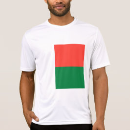 Madagaskar flagga t shirt