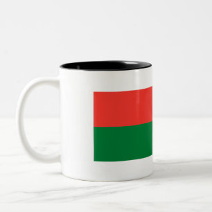 Madagaskar Flagga Två-Tonad Mugg