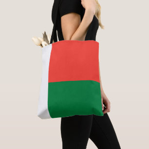 Madagaskar flagga tygkasse