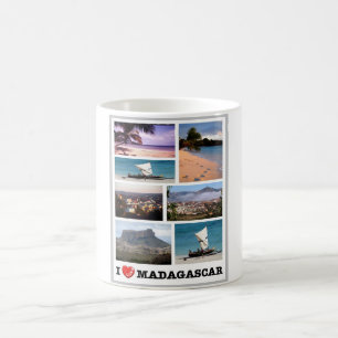 Madagaskar - I Kärlek - Kaffemugg