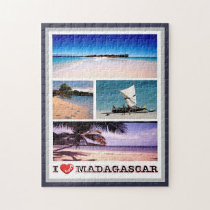 Madagaskar - I Kärlek - Pussel