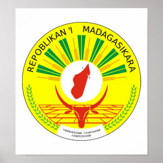 Madagaskar Jackat om Arm Poster