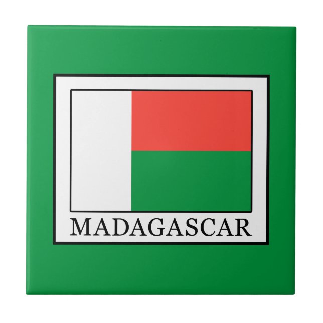 Madagaskar Kakelplatta (Framsidan)