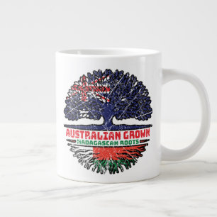 Madagaskar Madagaskar Australien Australien Träd Jumbo Mugg