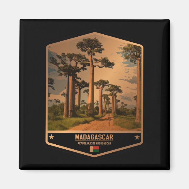 Madagaskar Magnet (Framsidan)